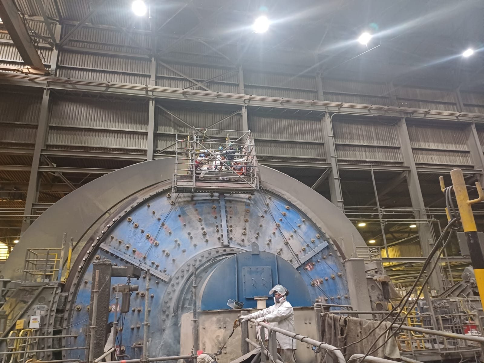 Inspección técnica de molino en planta industrial - INSTEC